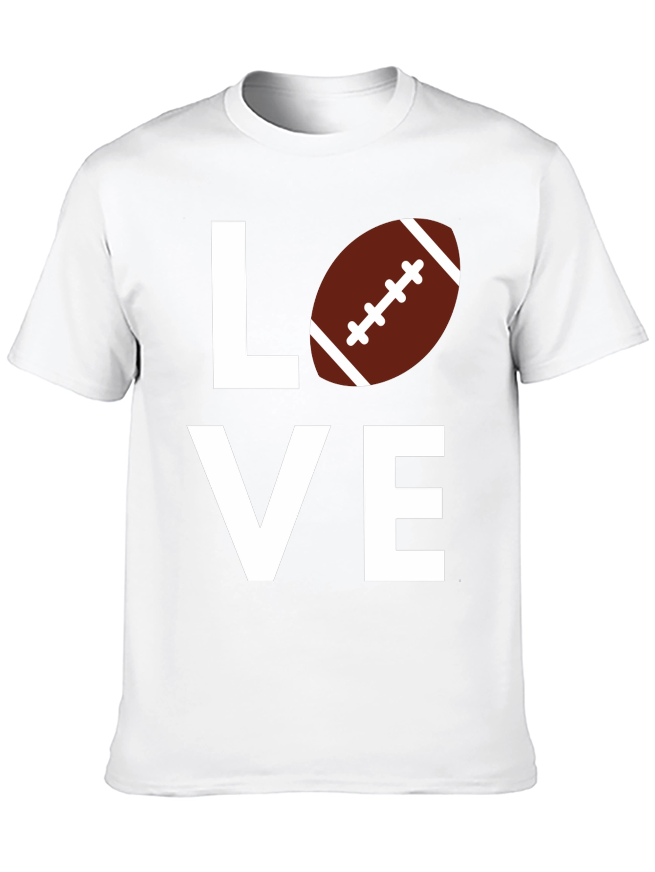 Love Football Graphic T-Shirt