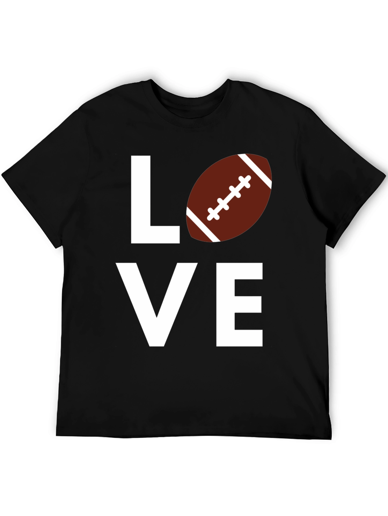 Love Football Graphic T-Shirt