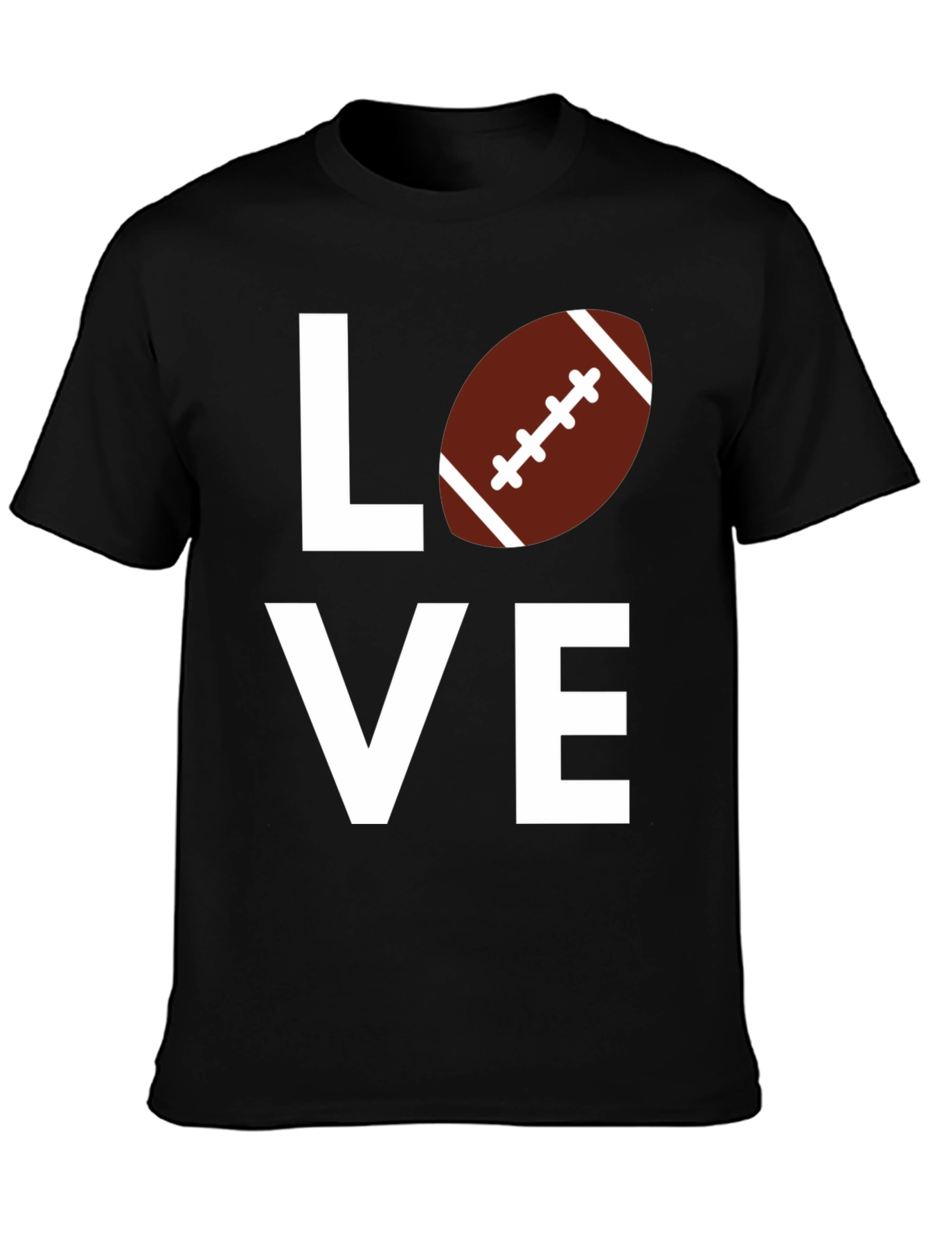 Love Football Graphic T-Shirt