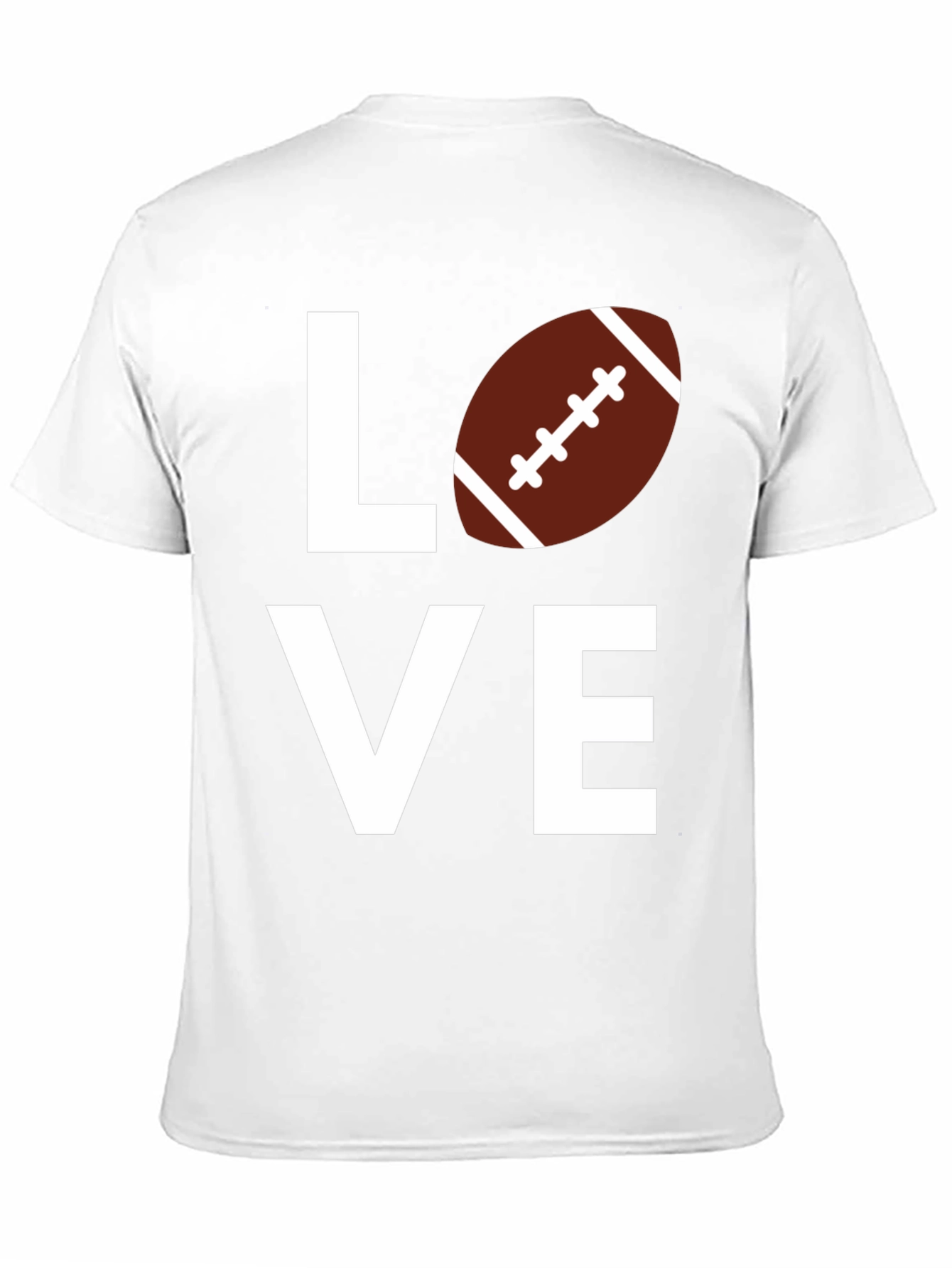 Love Football Graphic T-Shirt