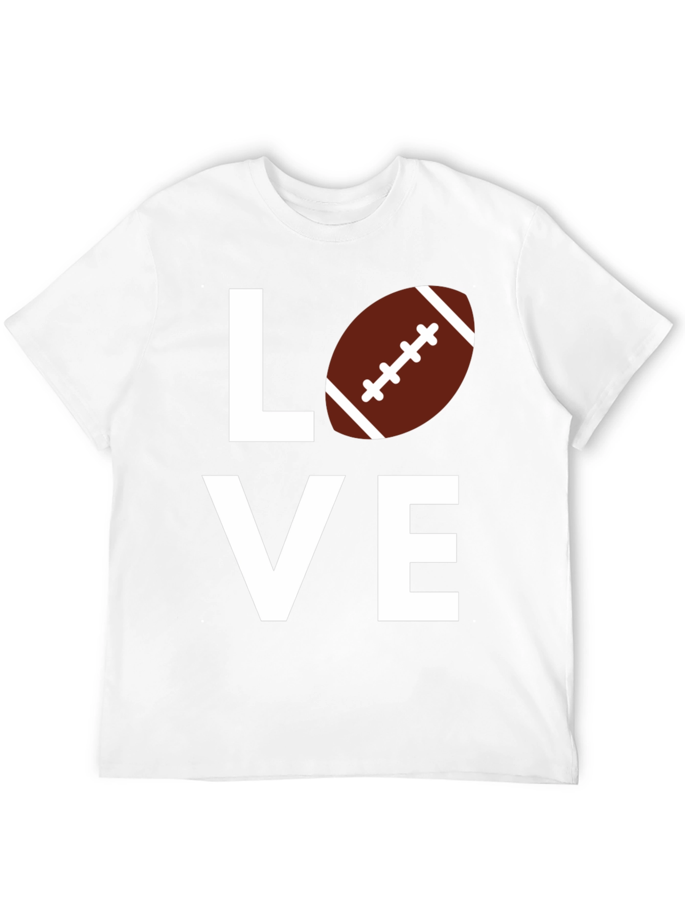 Love Football Graphic T-Shirt