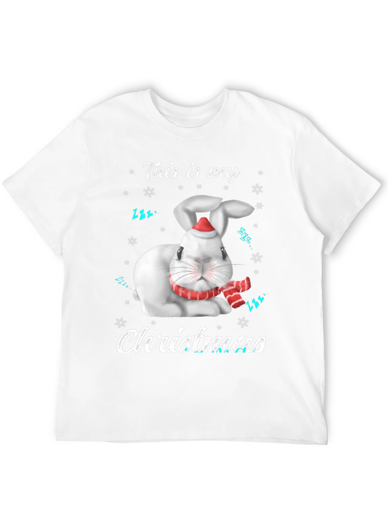 This is My Christmas Rabbit Graphic T-Shirt