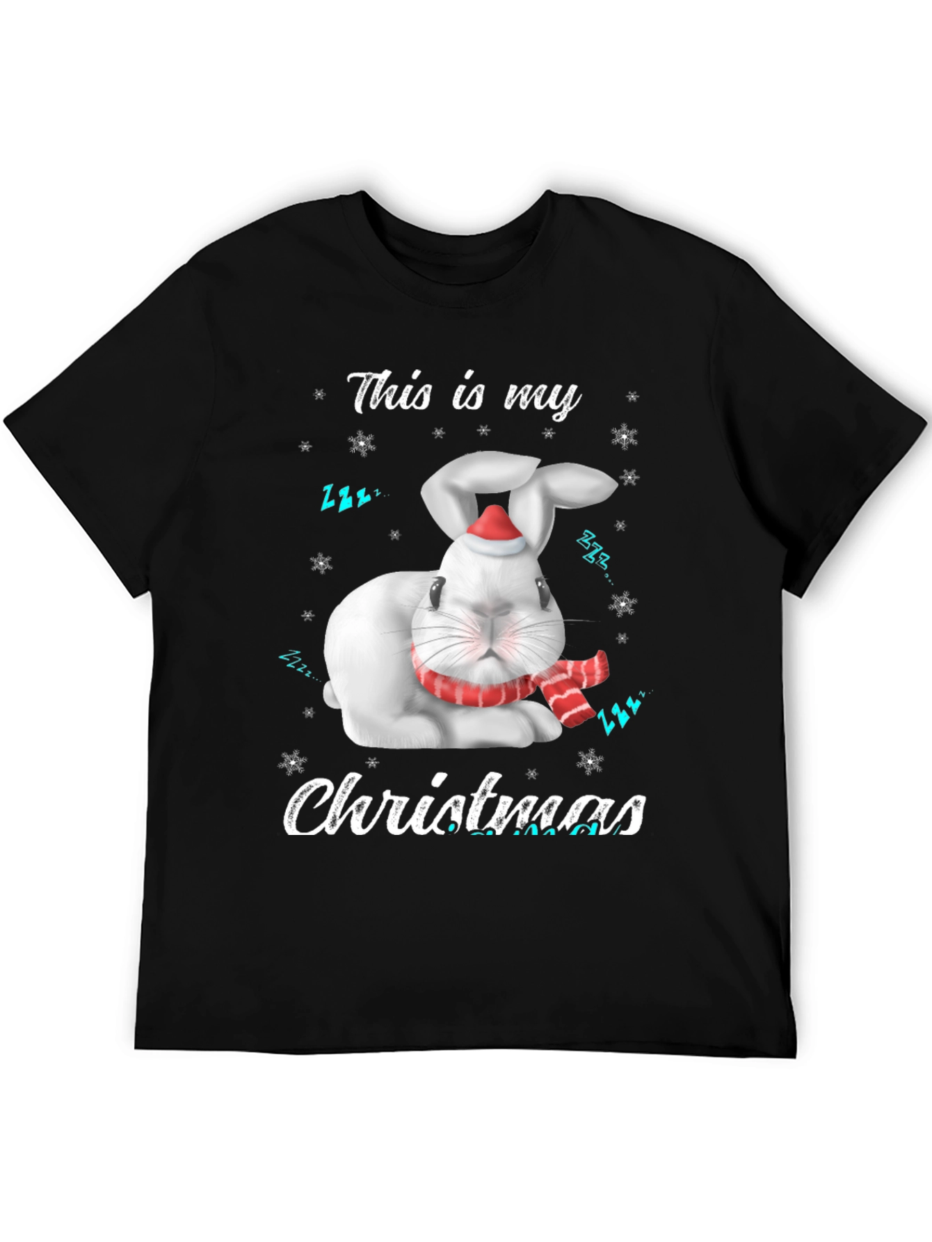 This is My Christmas Rabbit Graphic T-Shirt
