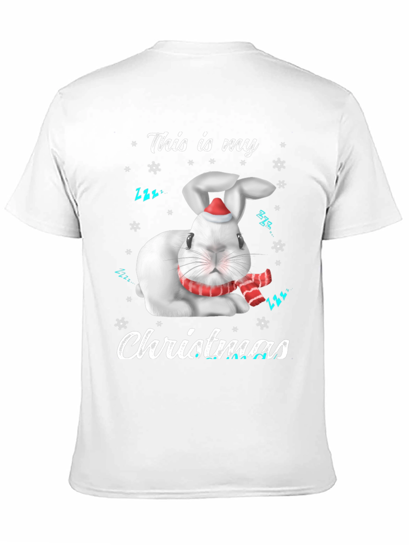 This is My Christmas Rabbit Graphic T-Shirt
