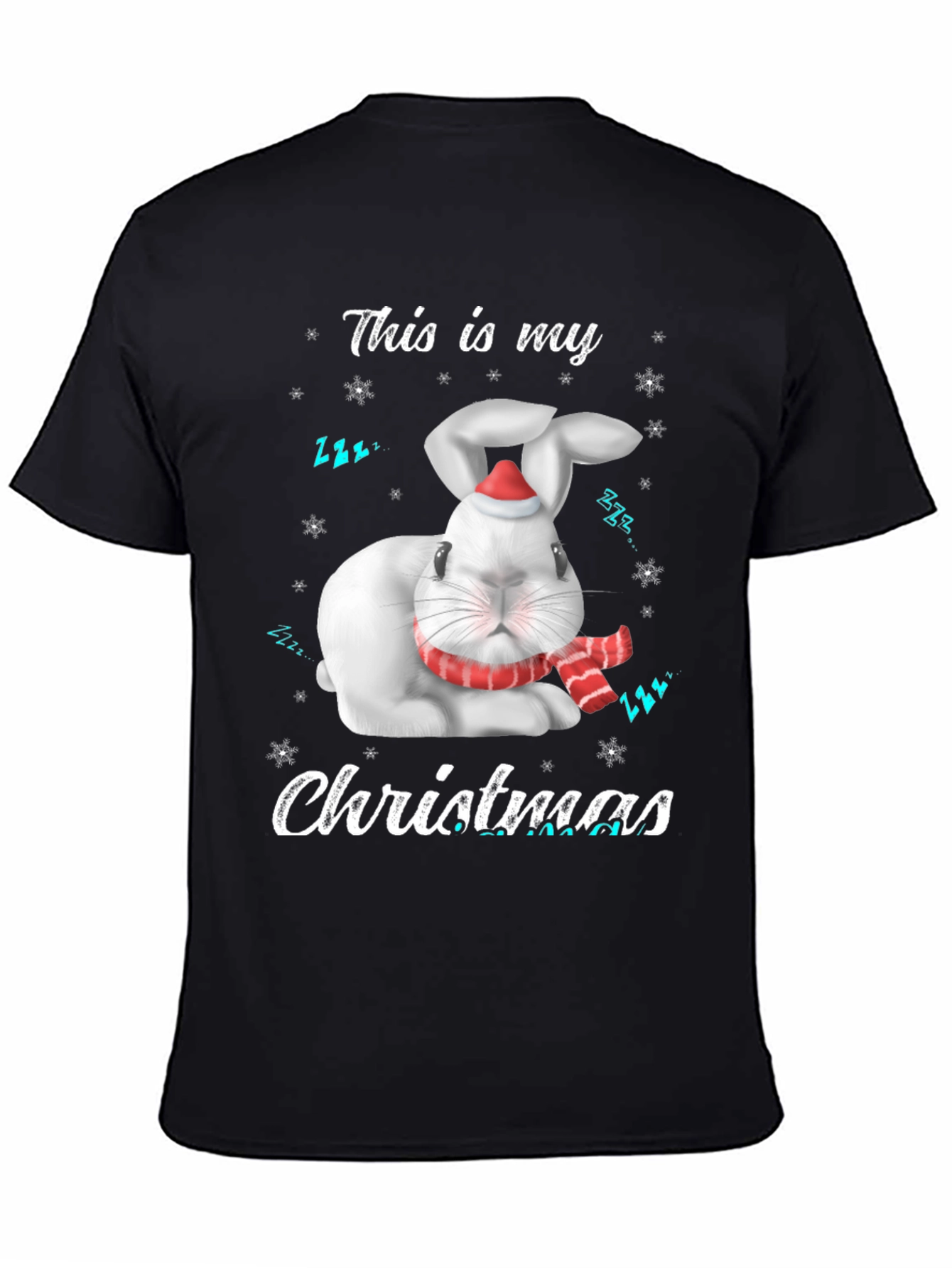 This is My Christmas Rabbit Graphic T-Shirt
