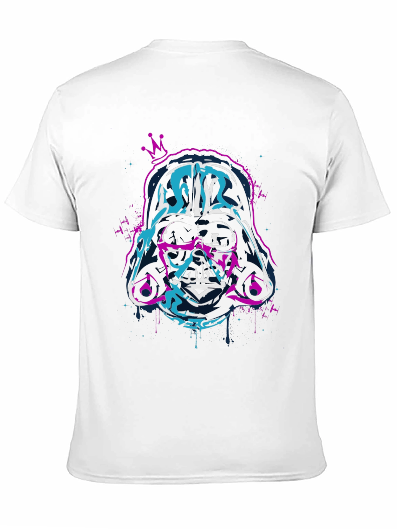 Darth Vader Crown Graphic T-Shirt