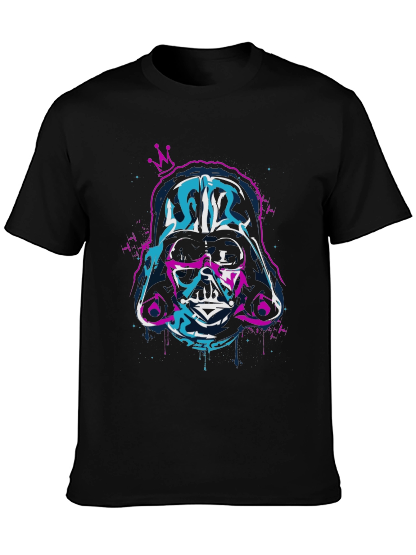 Darth Vader Crown Graphic T-Shirt