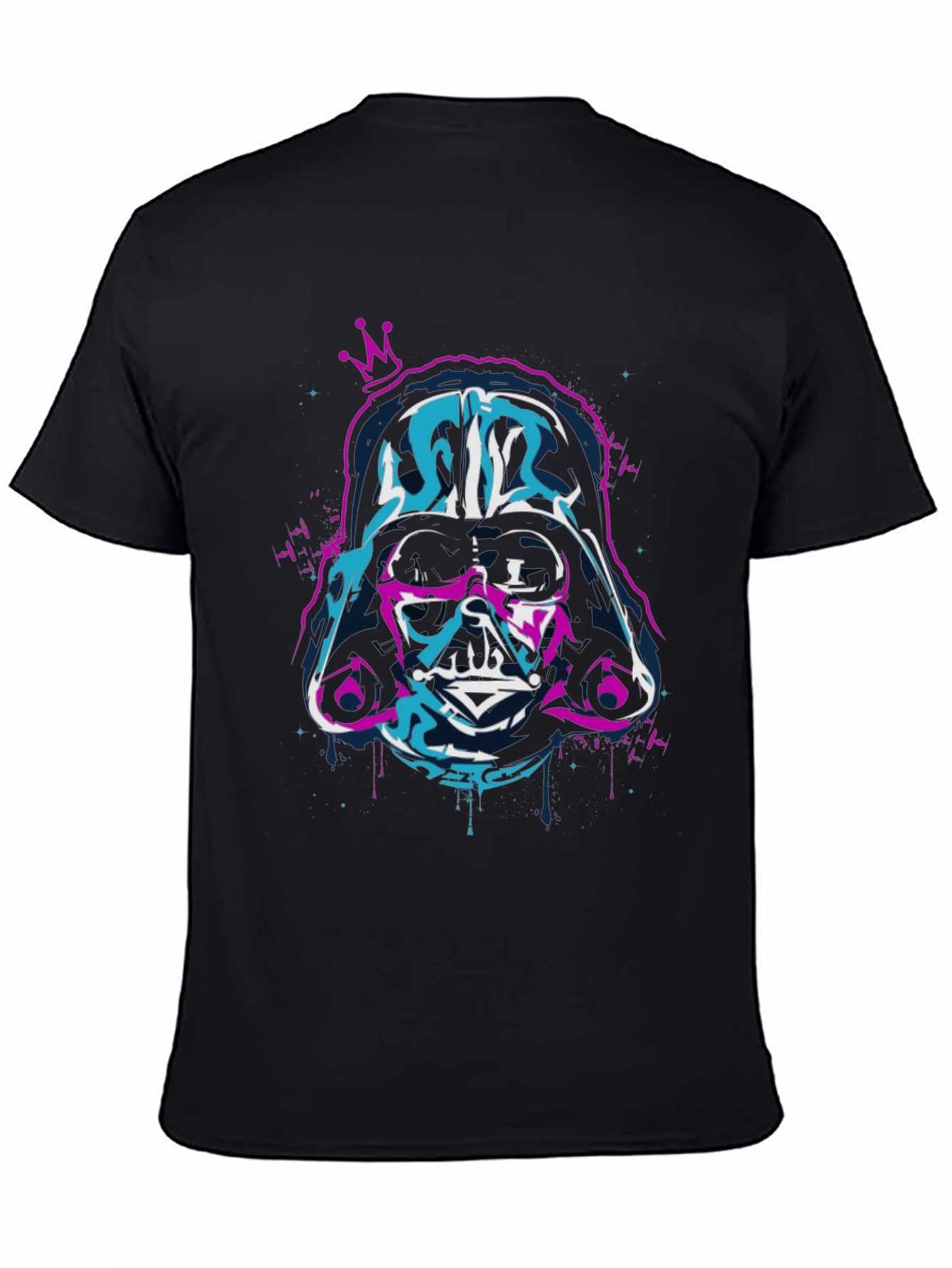 Darth Vader Crown Graphic T-Shirt
