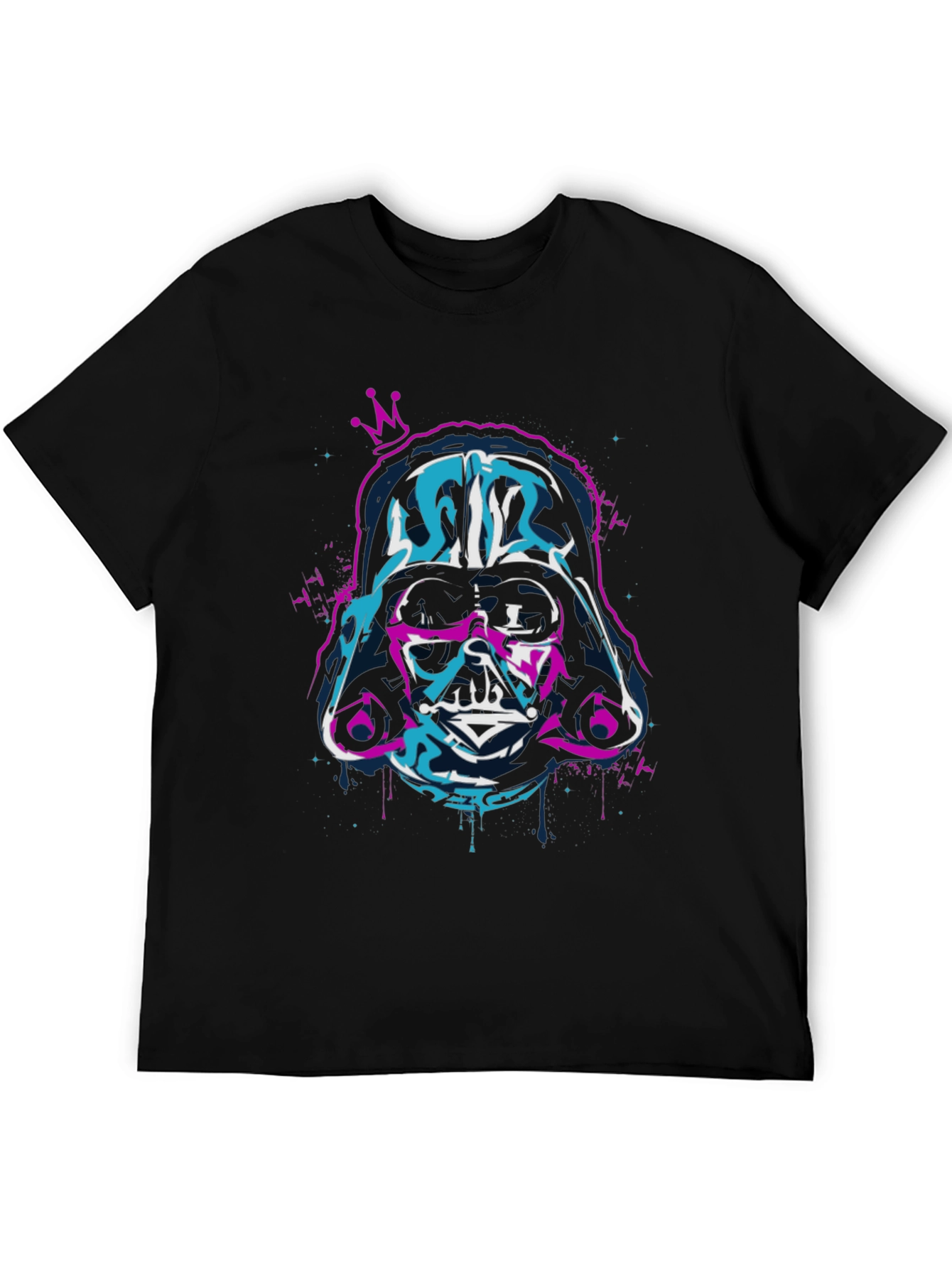 Darth Vader Crown Graphic T-Shirt