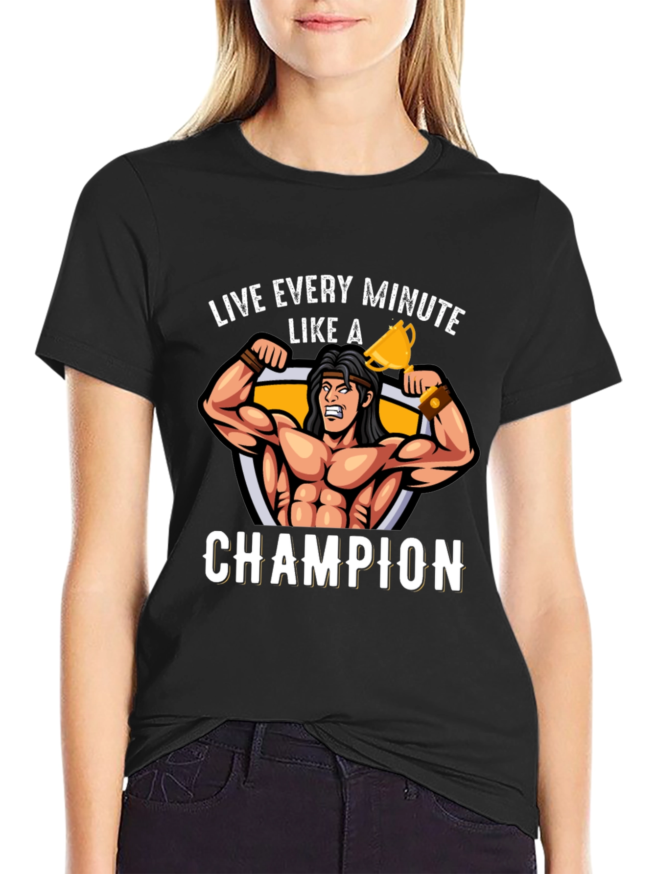 Live Every Minute Like A Champion T-Shirt