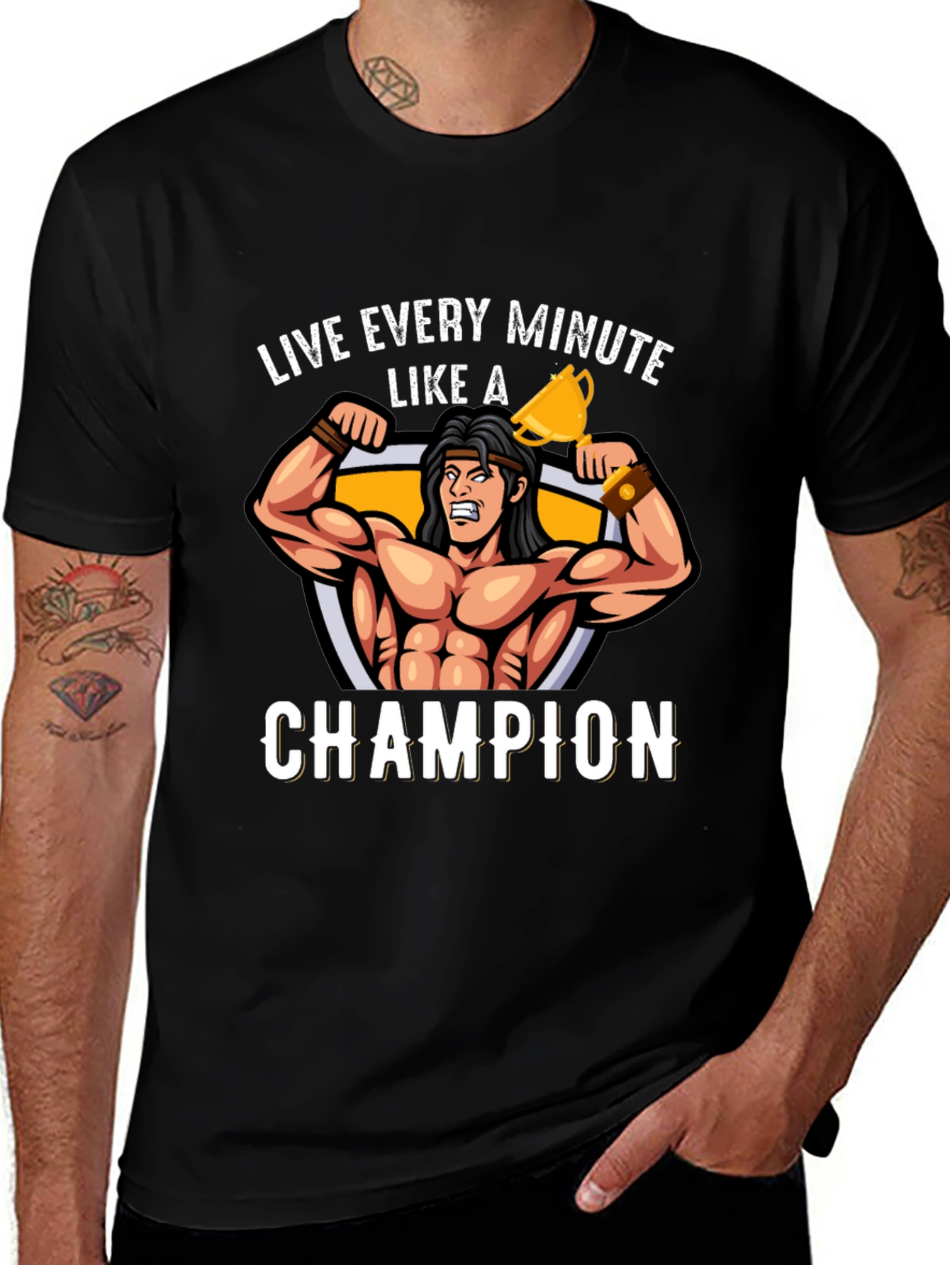 Live Every Minute Like A Champion T-Shirt