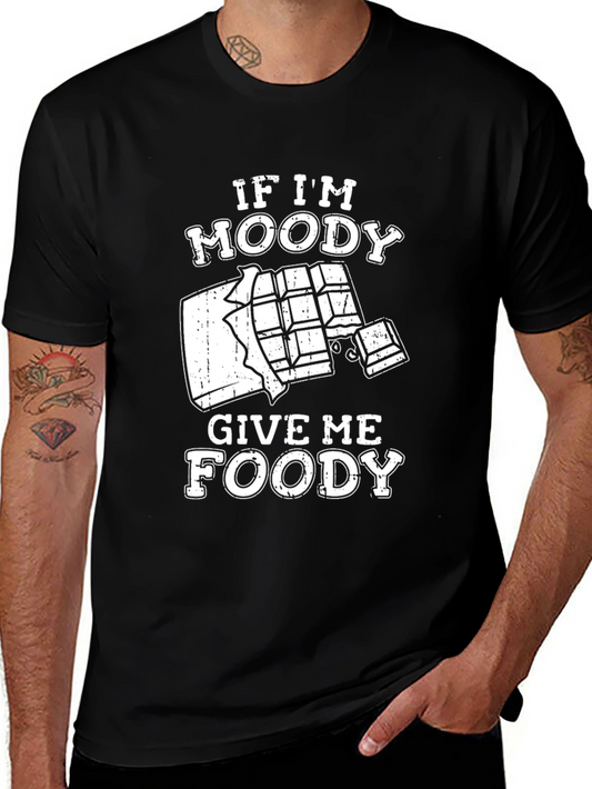 Moody Foody Chocolate Graphic T-Shirt