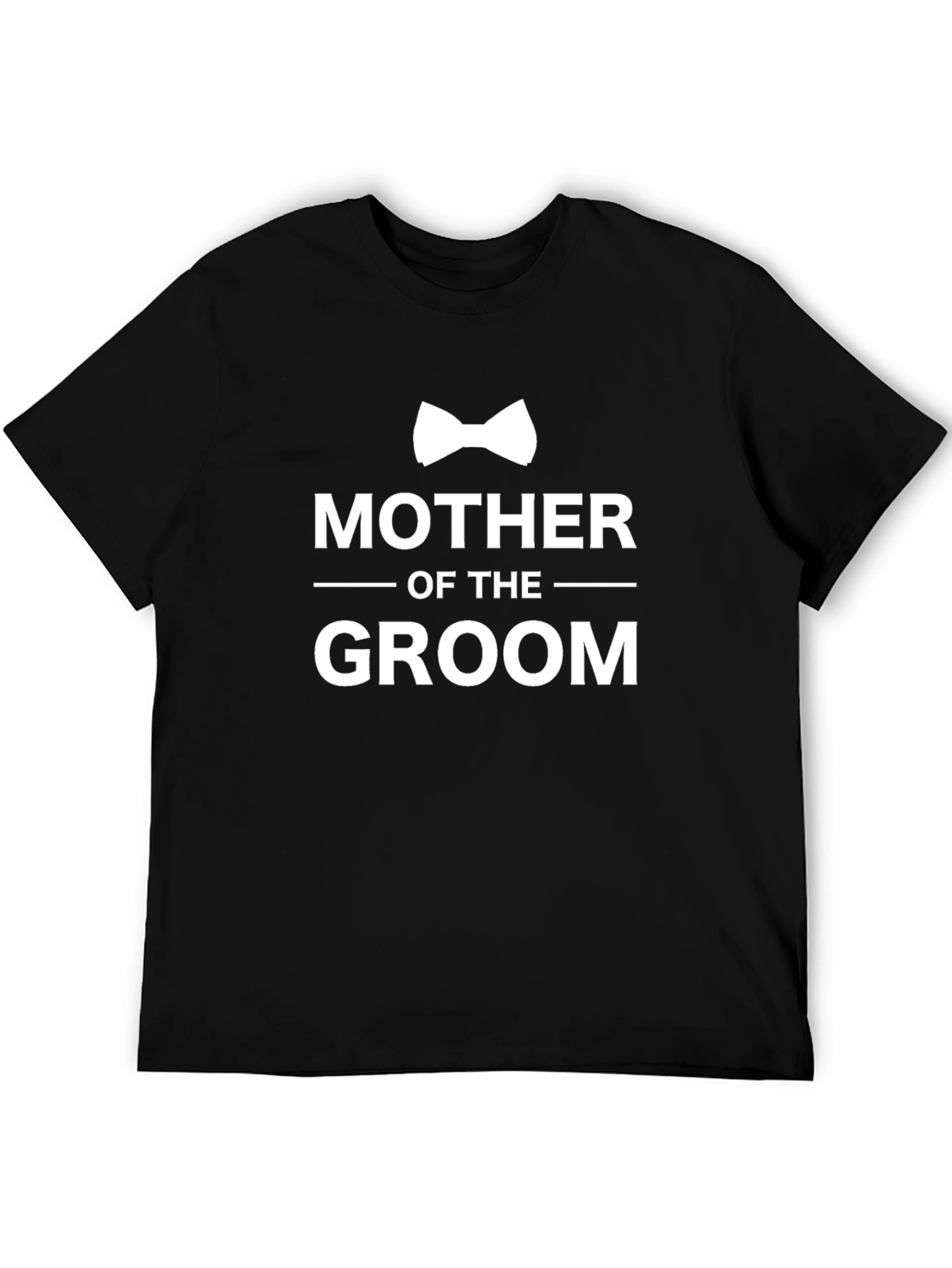 Mother of the Groom T-Shirt - Bow Tie Design