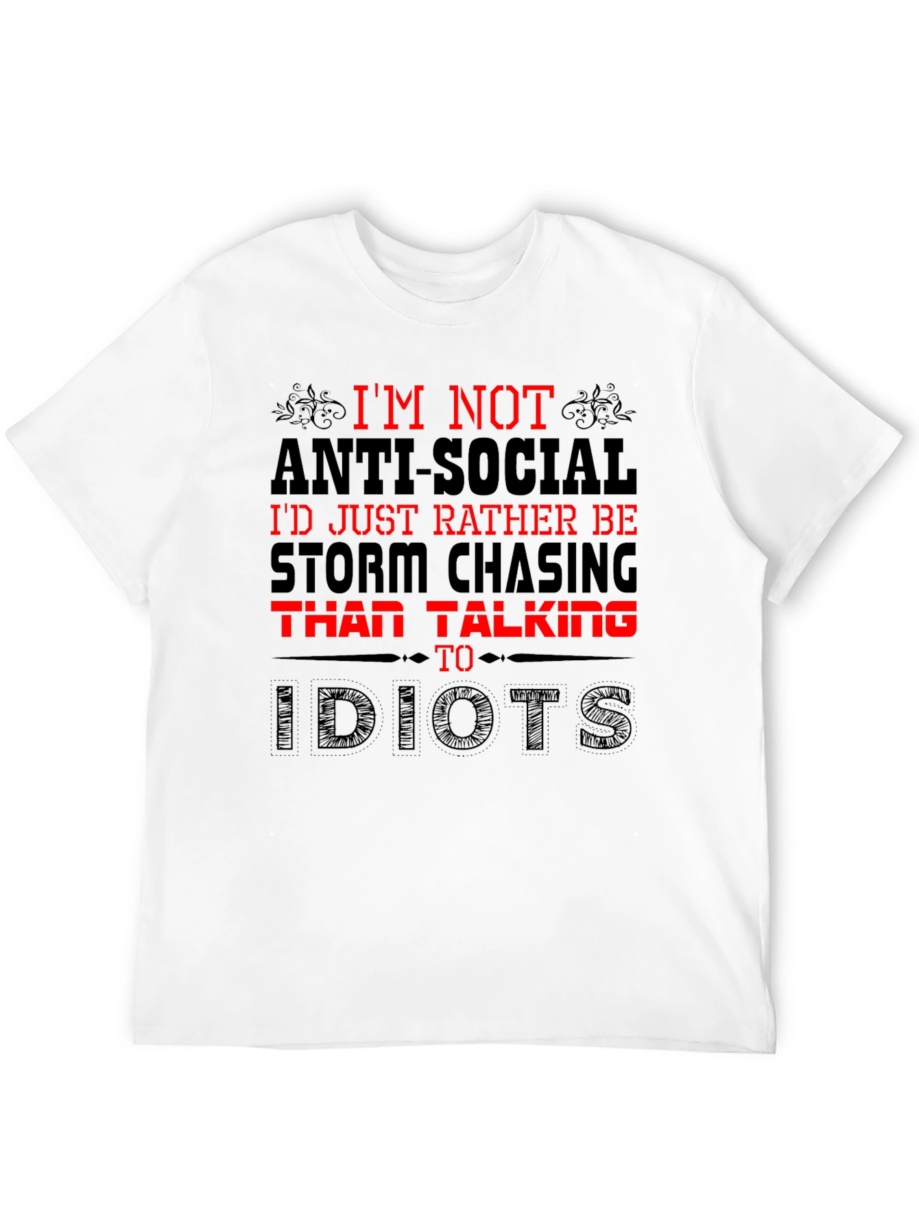 Anti-Social Storm Chaser Graphic Tee