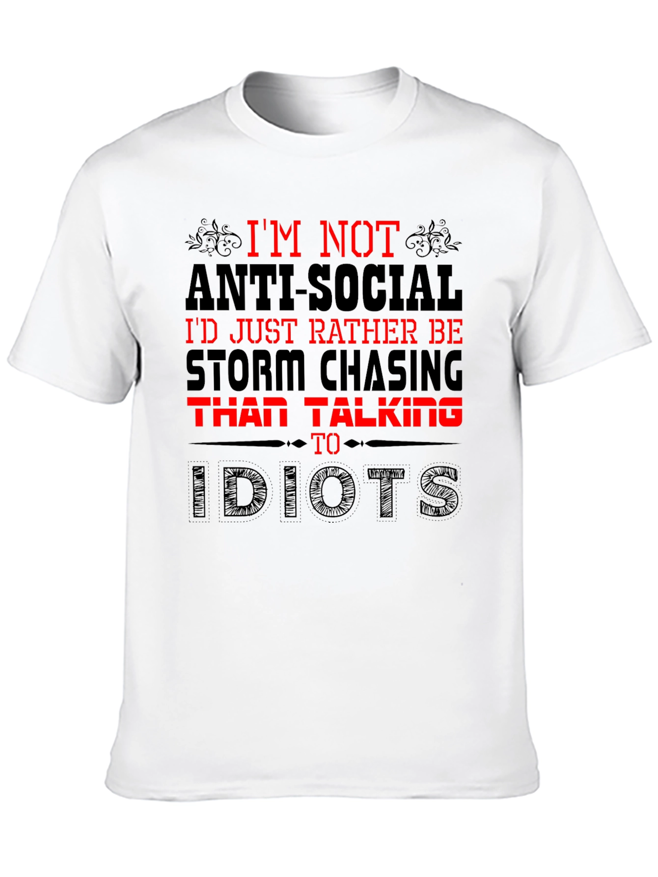 Anti-Social Storm Chaser Graphic Tee