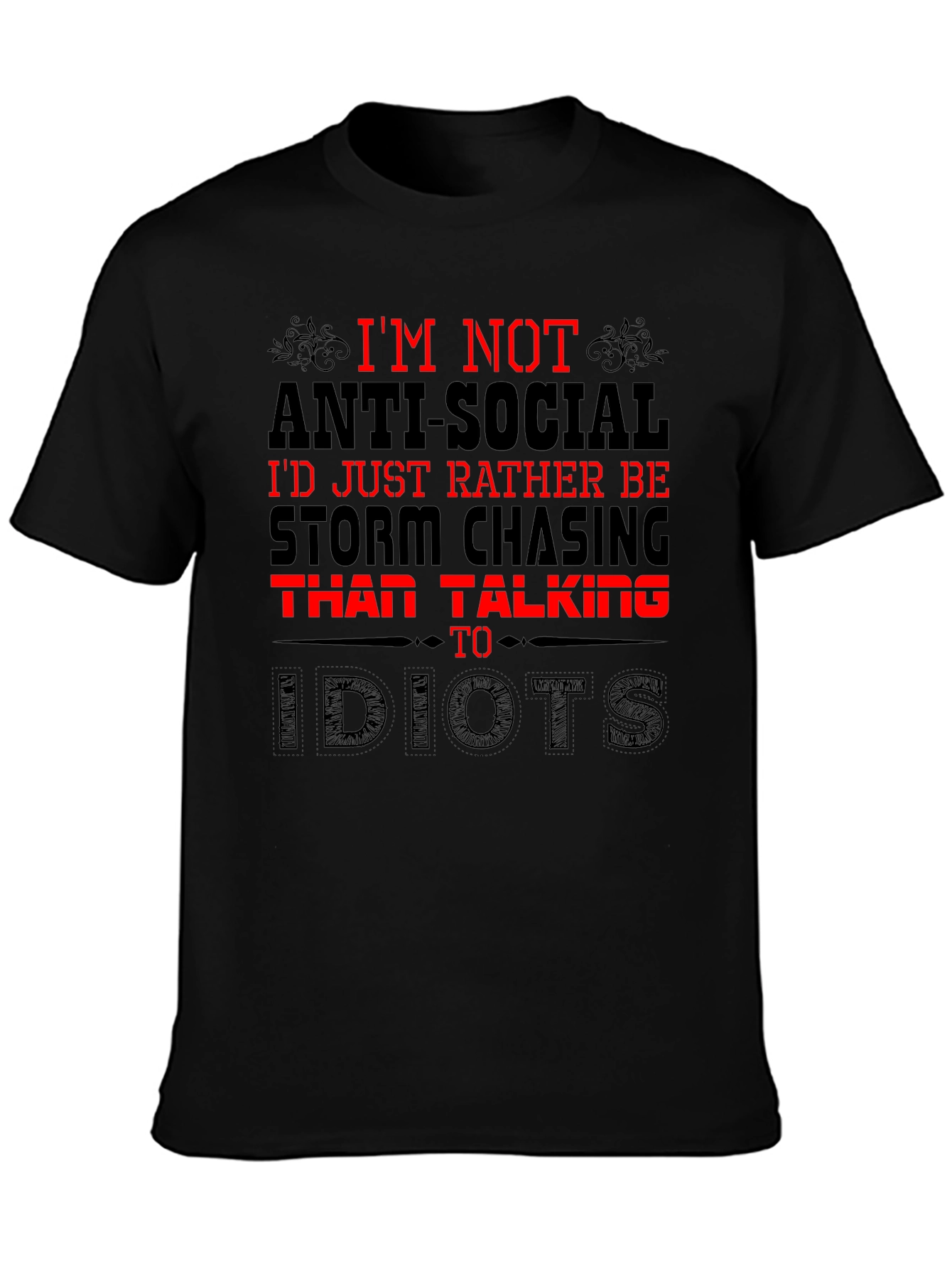 Anti-Social Storm Chaser Graphic Tee