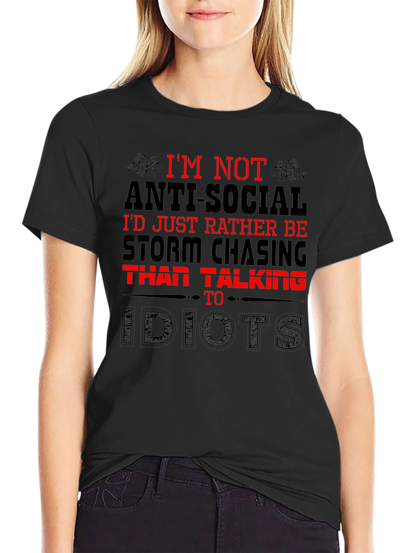 Anti-Social Storm Chaser Graphic Tee