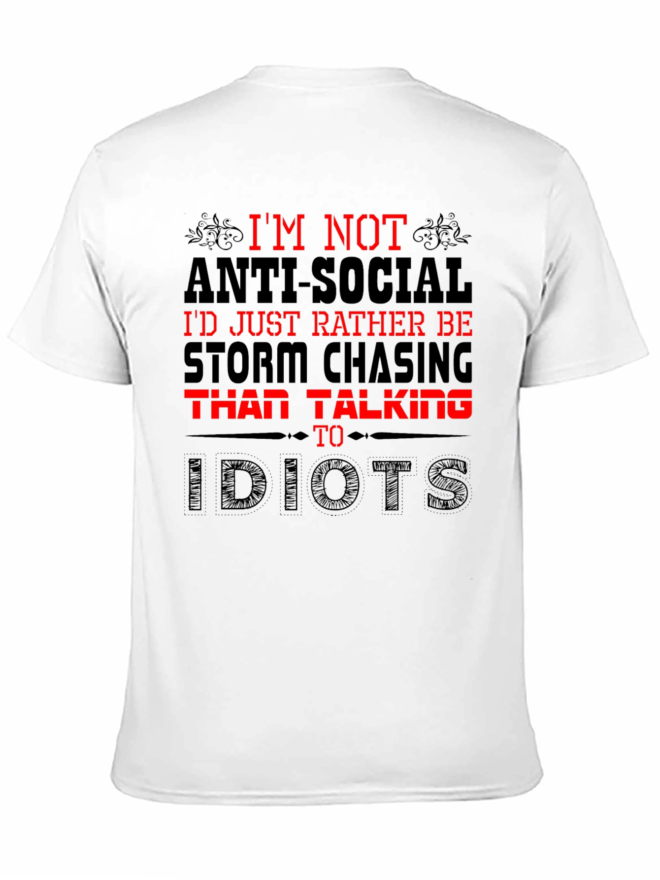 Anti-Social Storm Chaser Graphic Tee