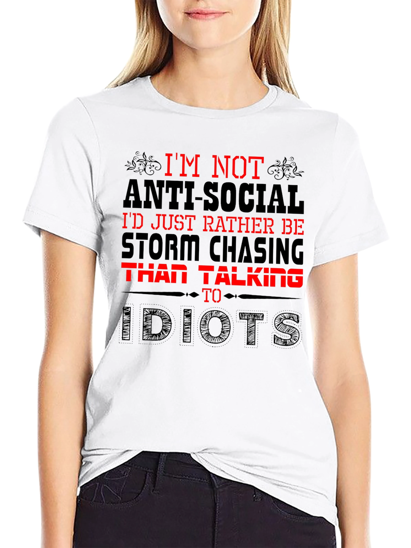 Anti-Social Storm Chaser Graphic Tee