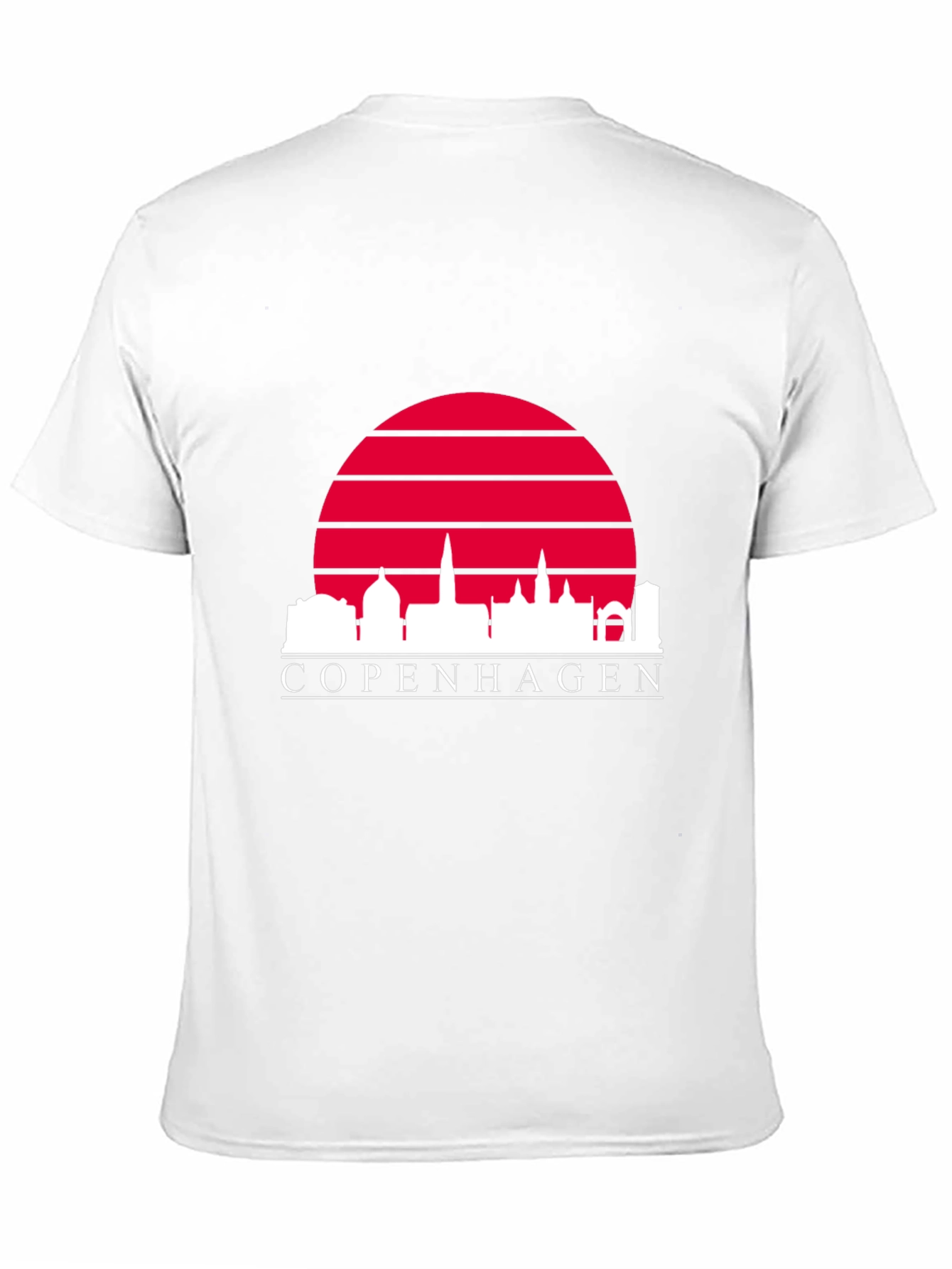 Copenhagen Skyline Graphic Tee
