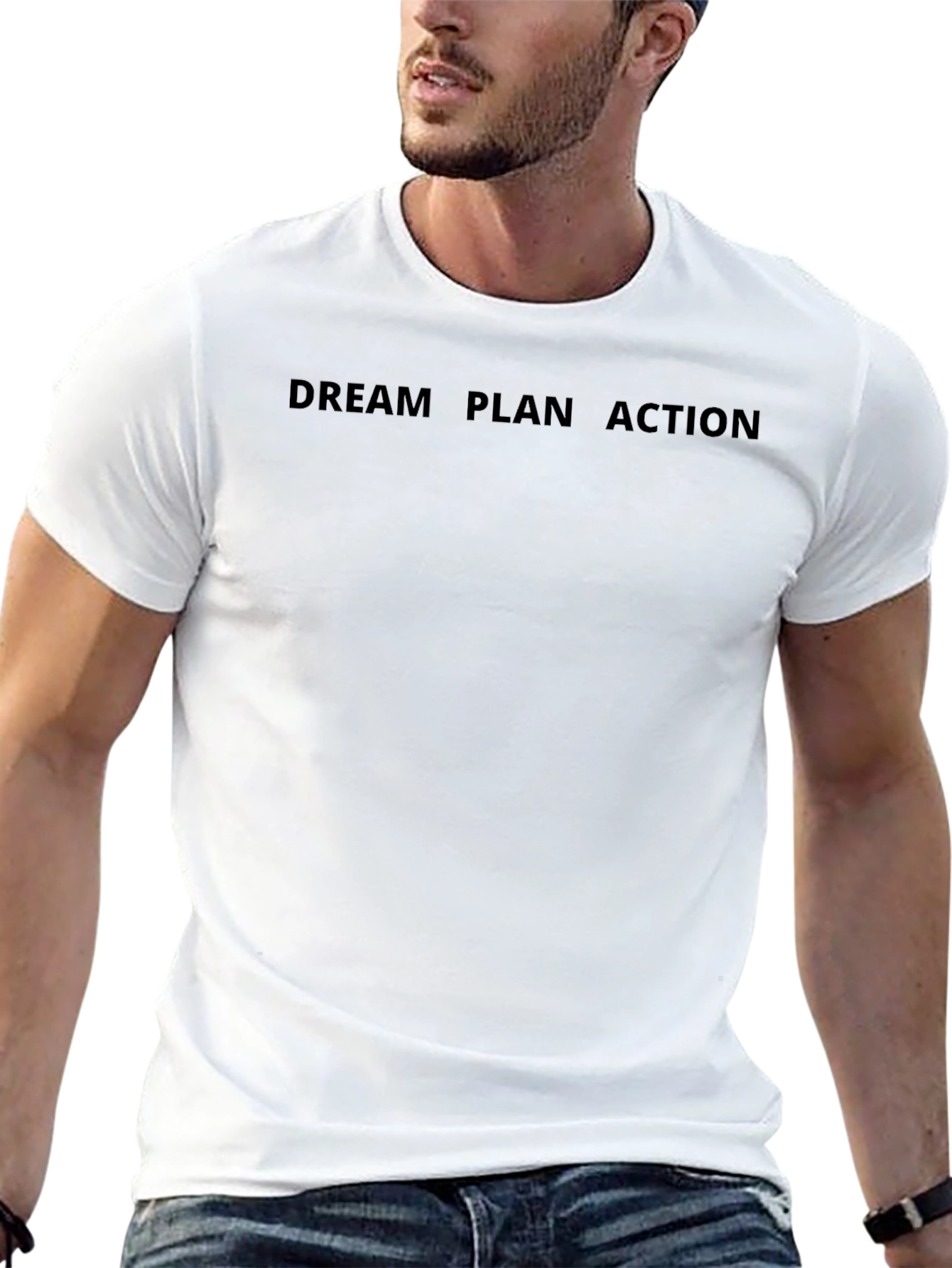 Dream Plan Action Black T-Shirt