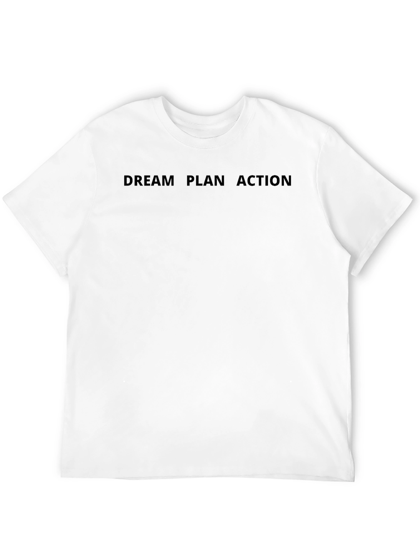 Dream Plan Action Black T-Shirt