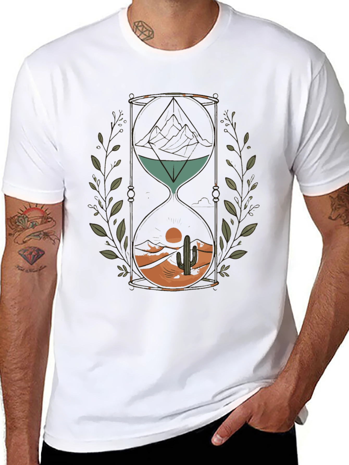 Desert Hourglass Graphic T-Shirt - Unisex