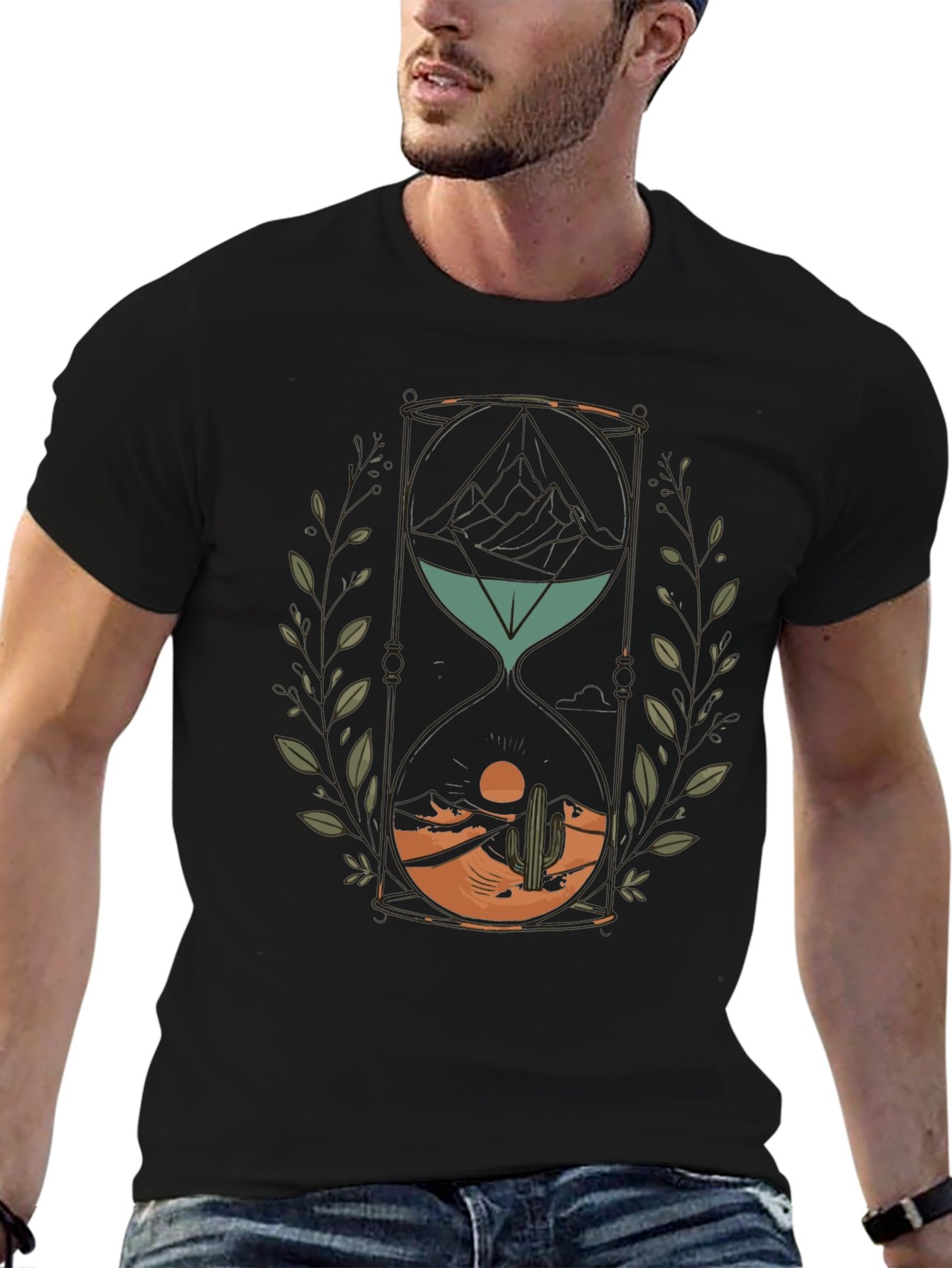 Desert Hourglass Graphic T-Shirt - Unisex