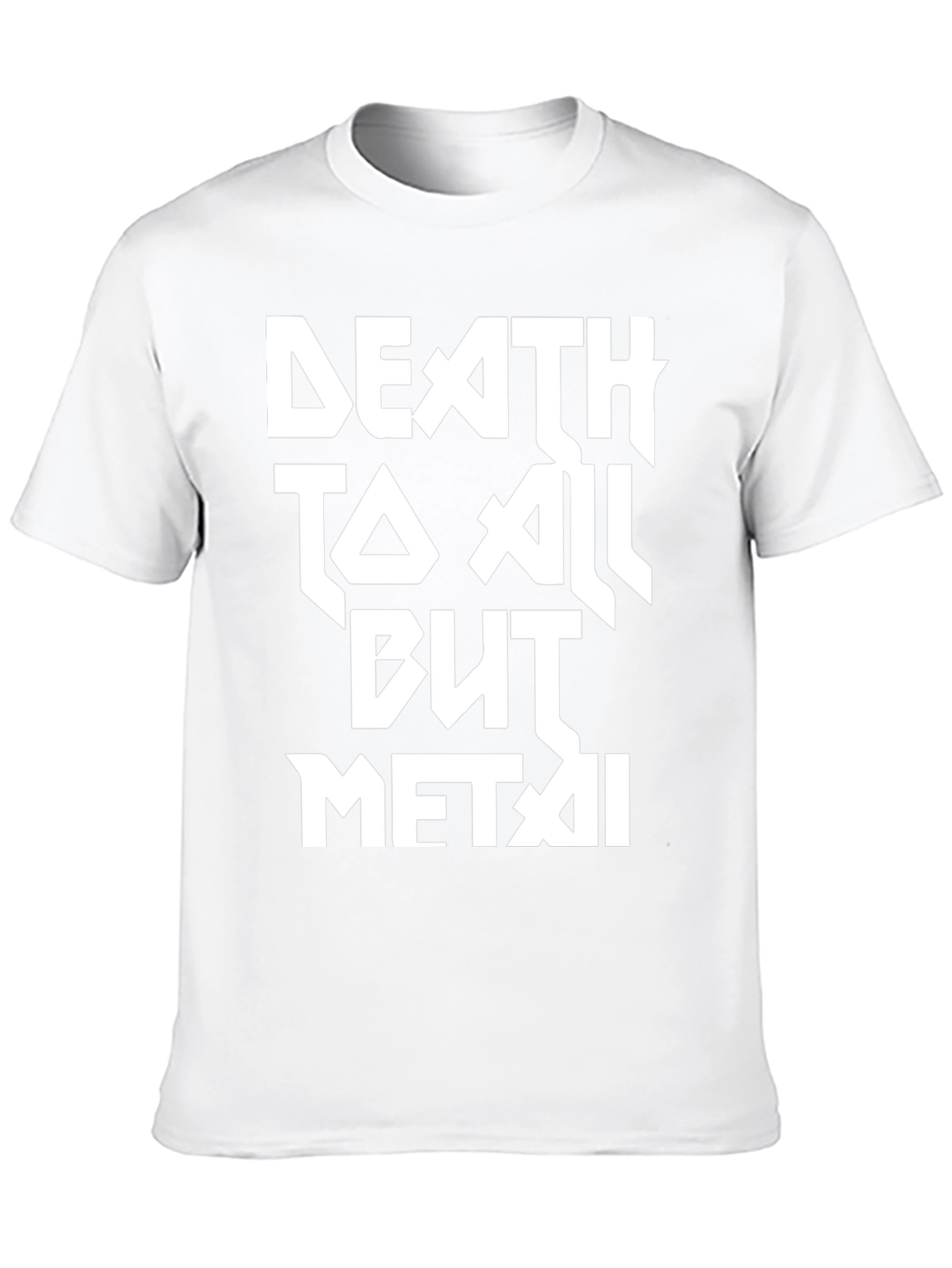 Death To All But Metal Black Graphic Tee