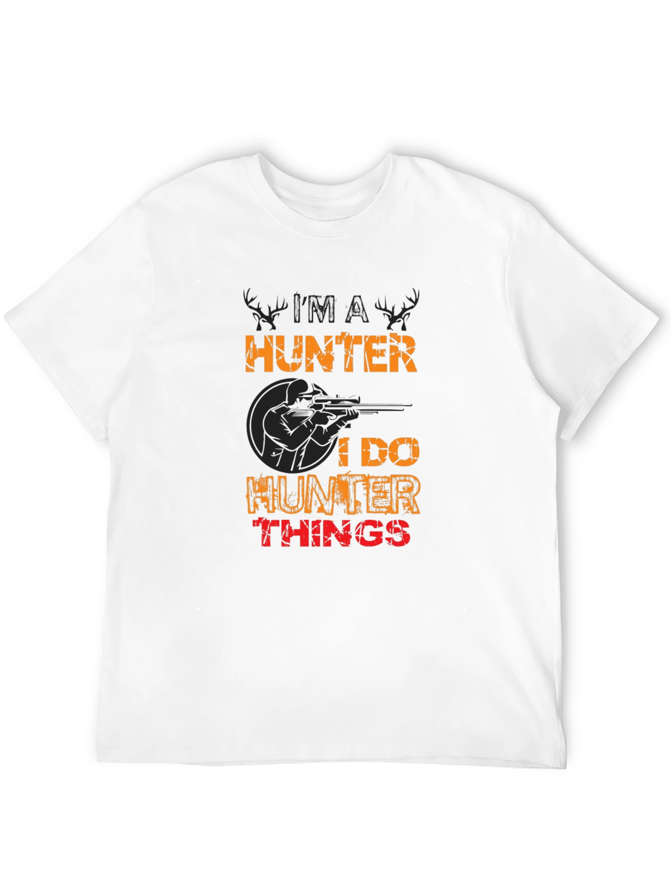Hunter Graphic Tee - Black Short Sleeve Shirt