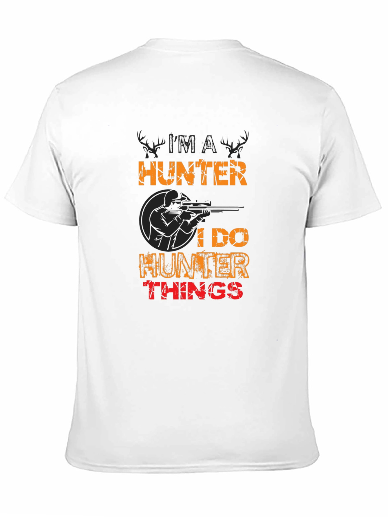 Hunter Graphic Tee - Black Short Sleeve Shirt