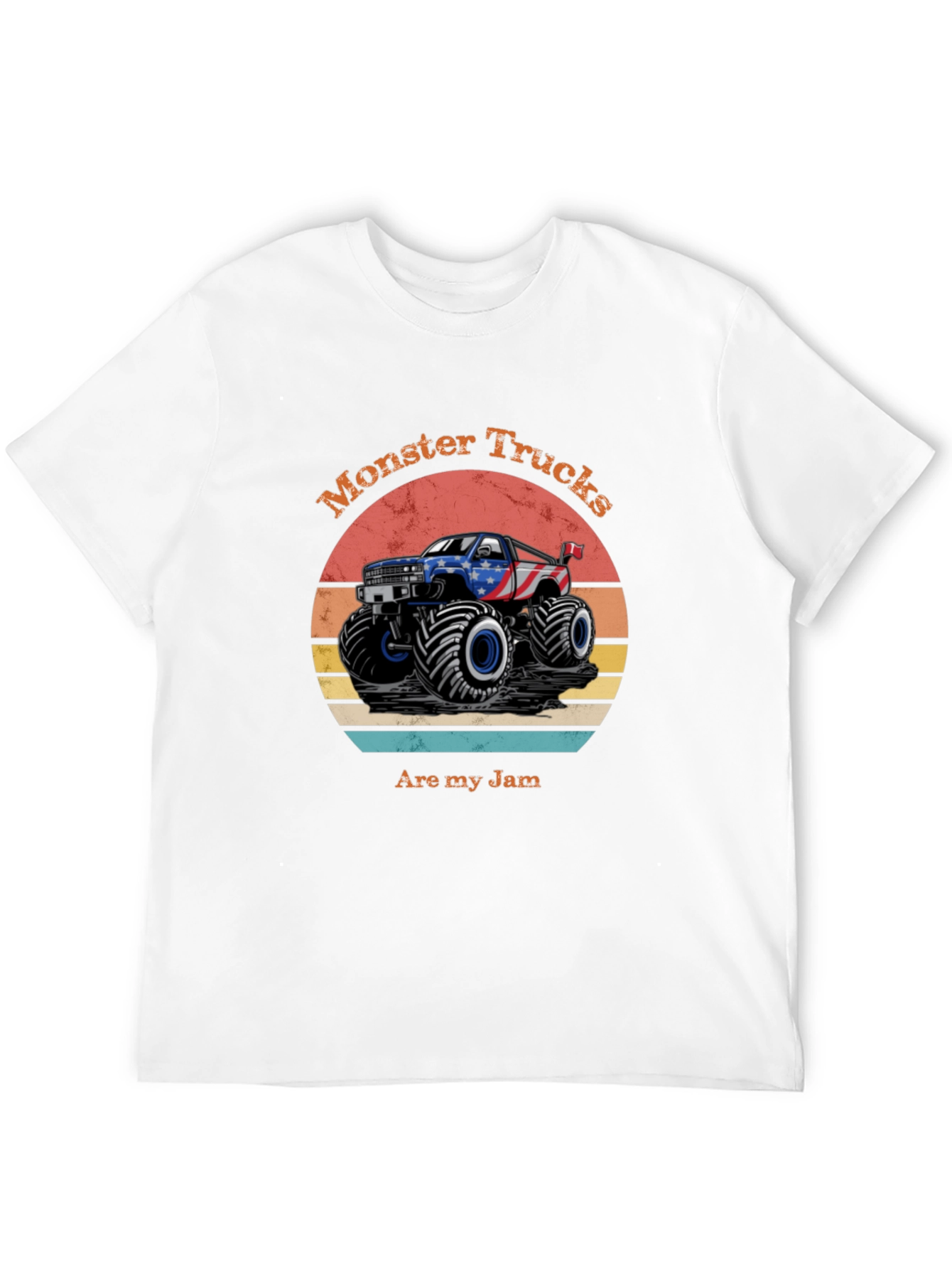 Monster Trucks Are My Jam Graphic Tee