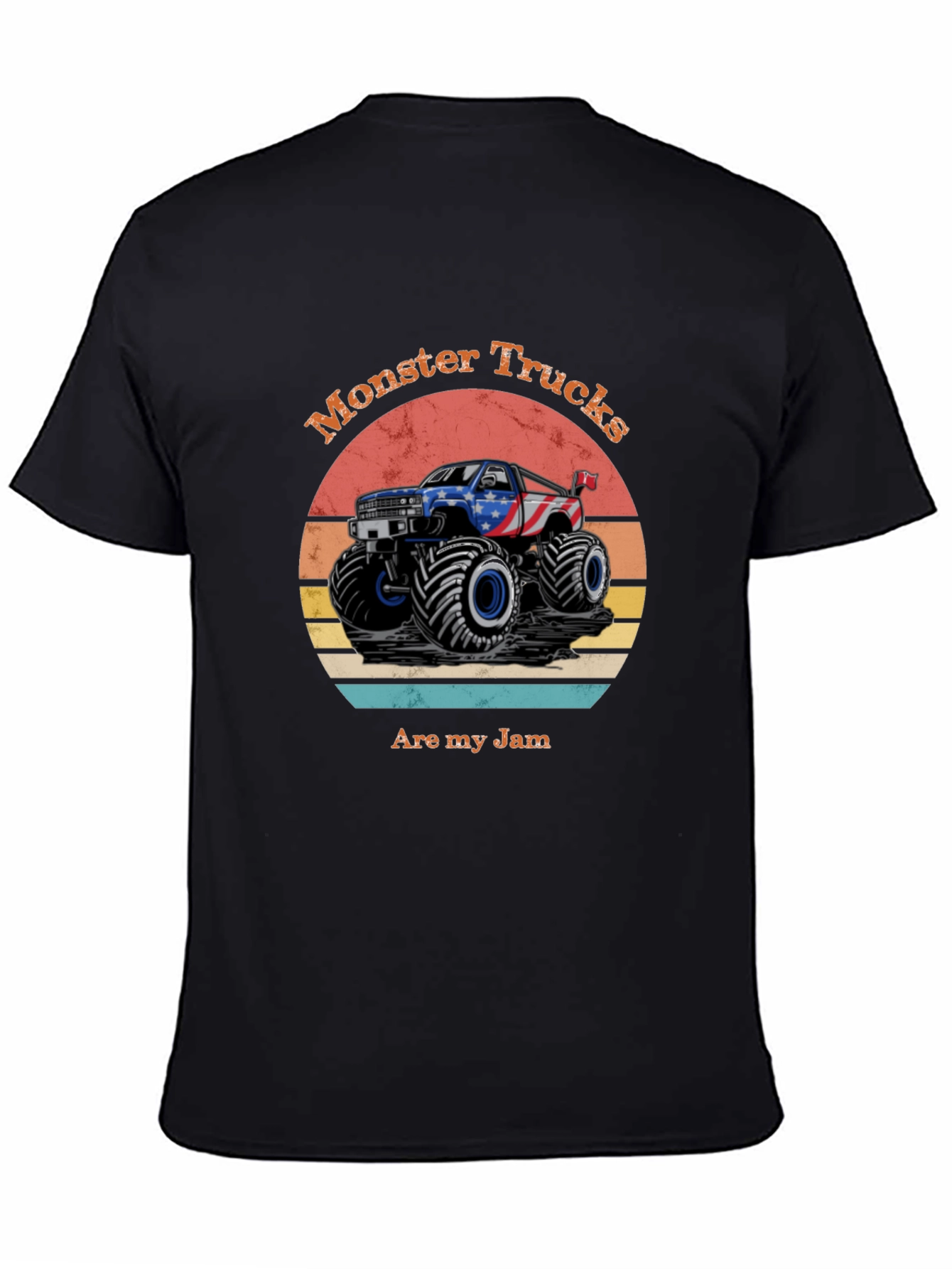 Monster Trucks Are My Jam Graphic Tee