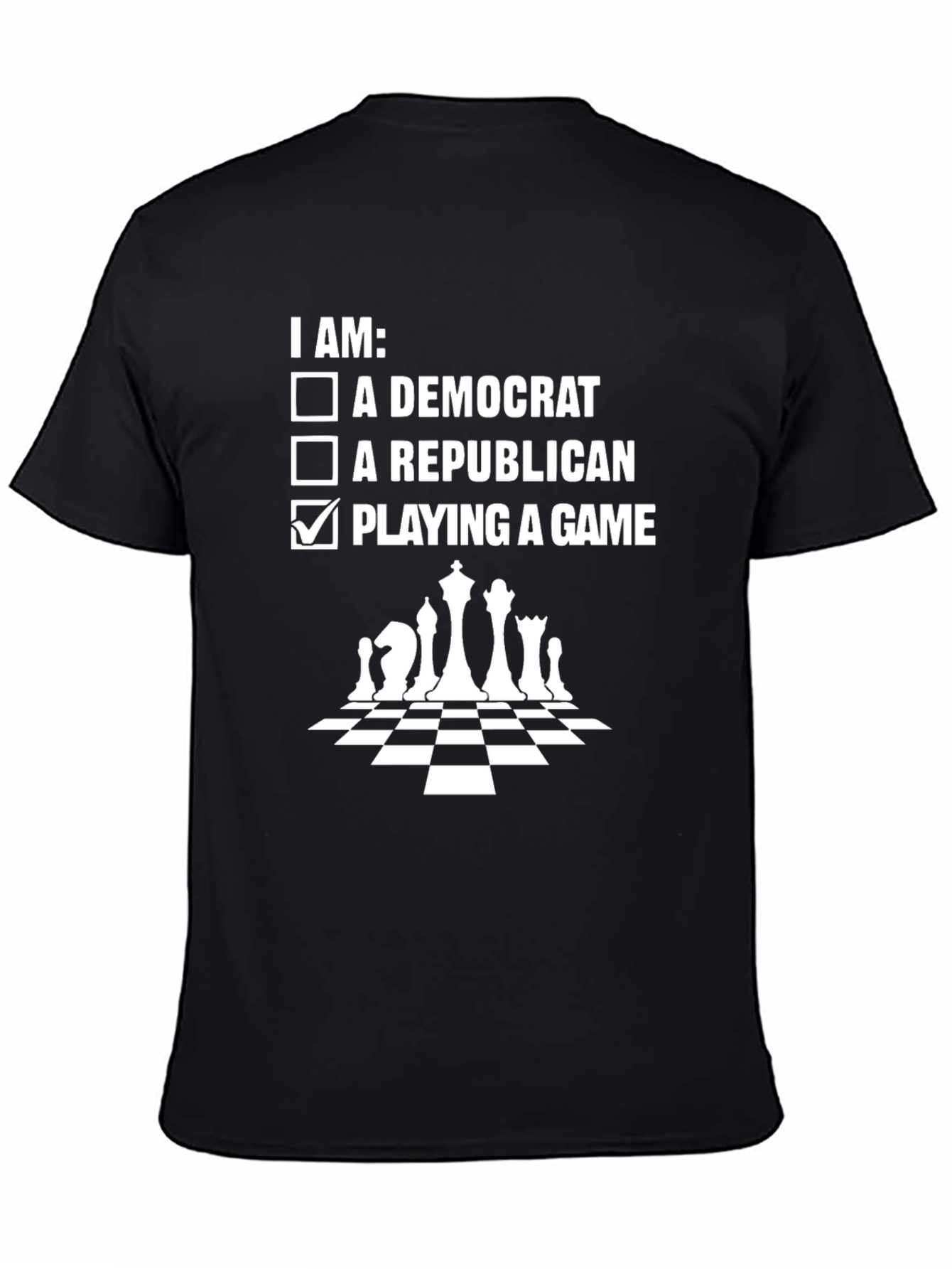 I Am Playing a Game T-Shirt - Chess Design