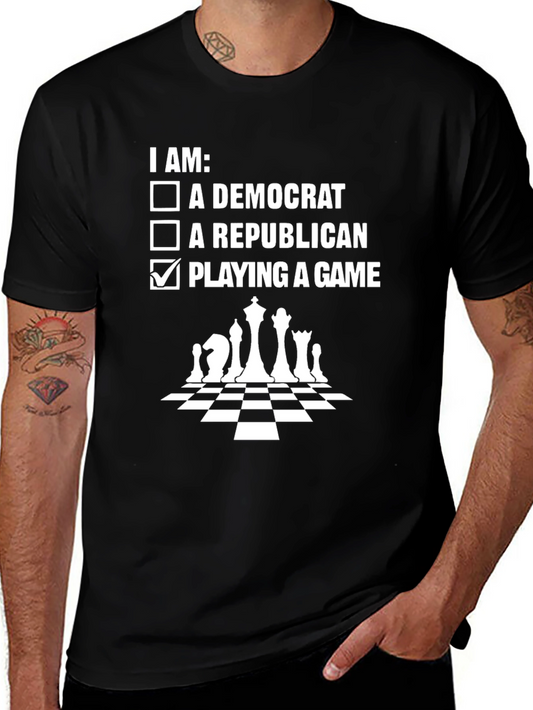 I Am Playing a Game T-Shirt - Chess Design