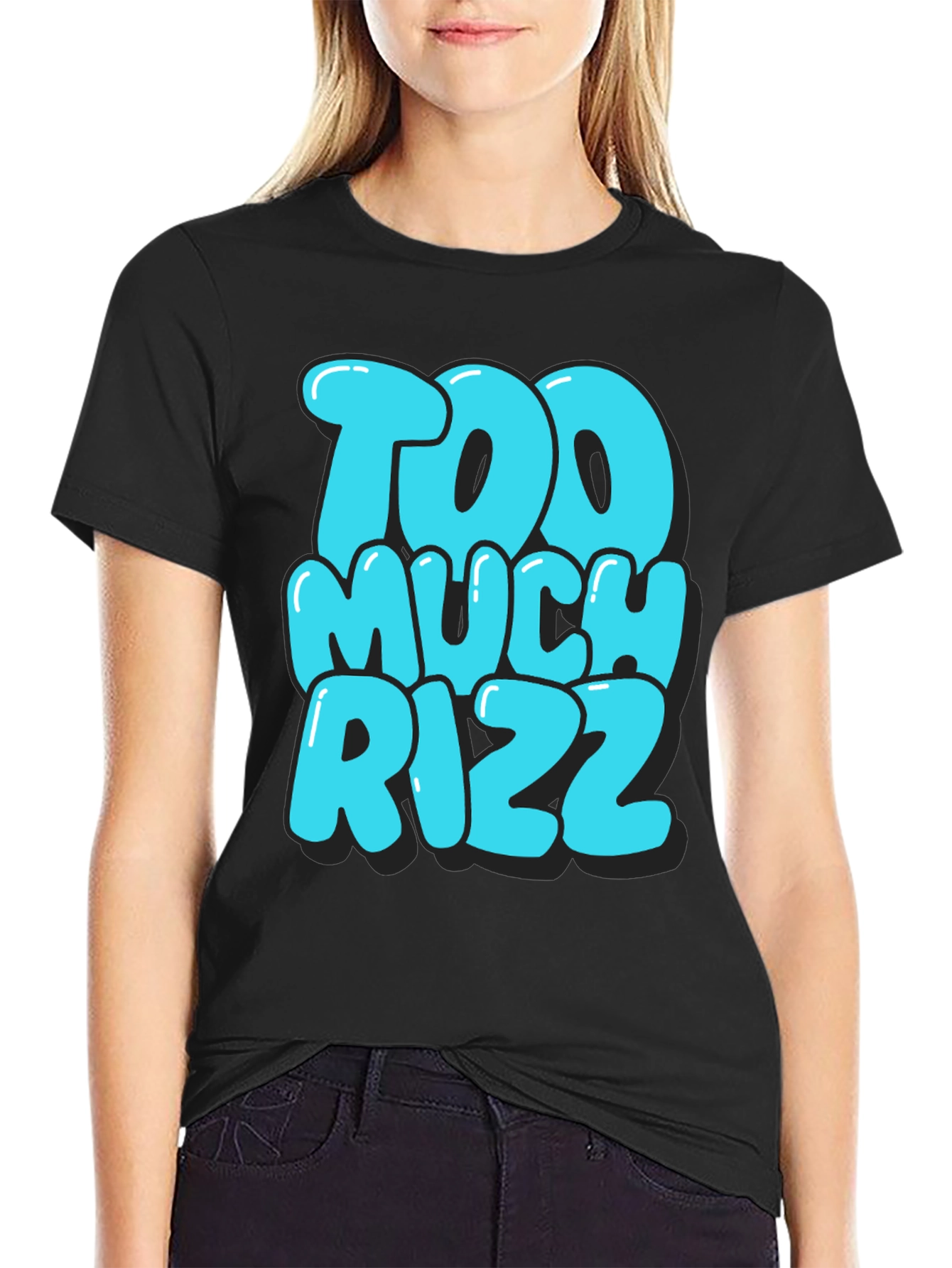 Too Much Rizz Graphic Tee