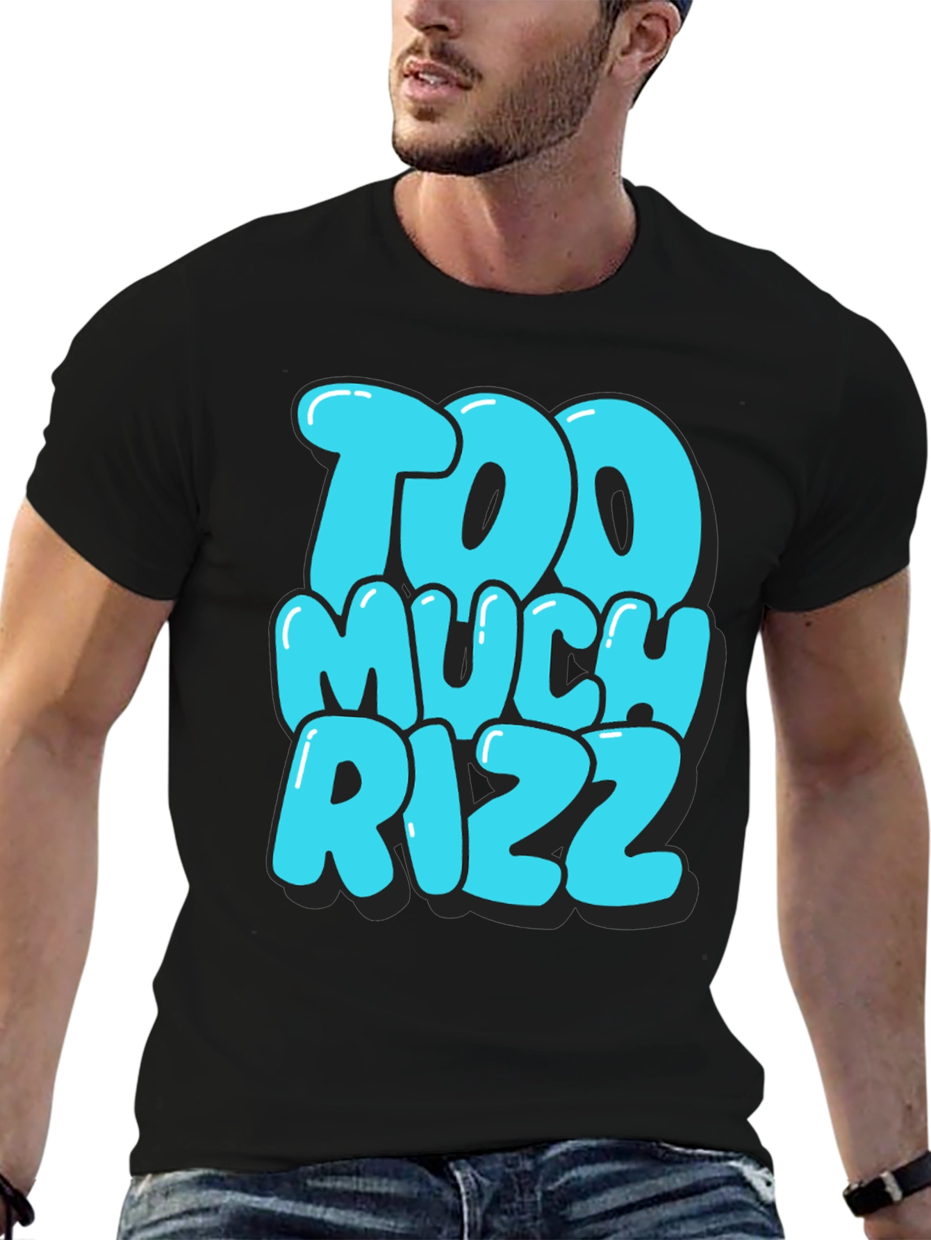 Too Much Rizz Graphic Tee