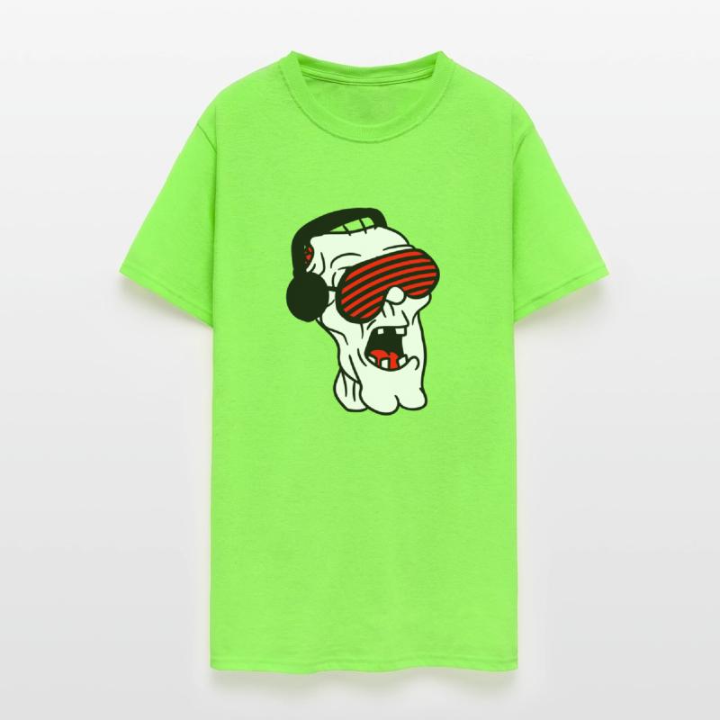 Zombie DJ Horror Halloween Undead Music Party Fun