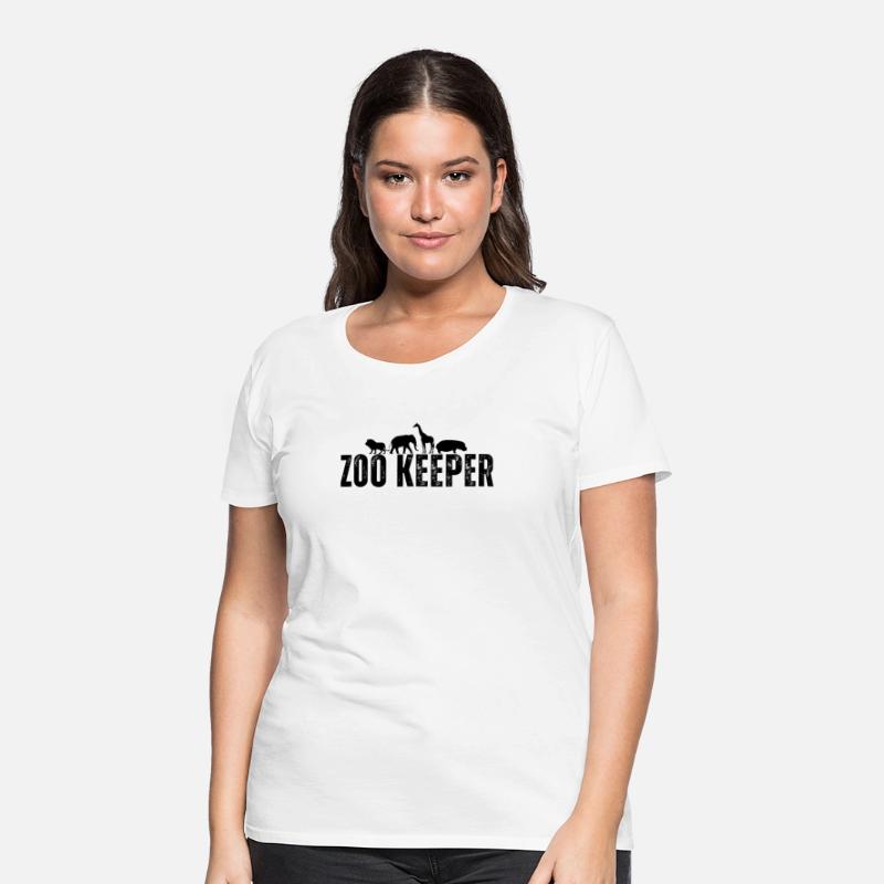 Zoo Keeper Animal Silhouette T-Shirt