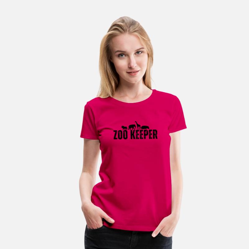 Zoo Keeper Animal Silhouette T-Shirt
