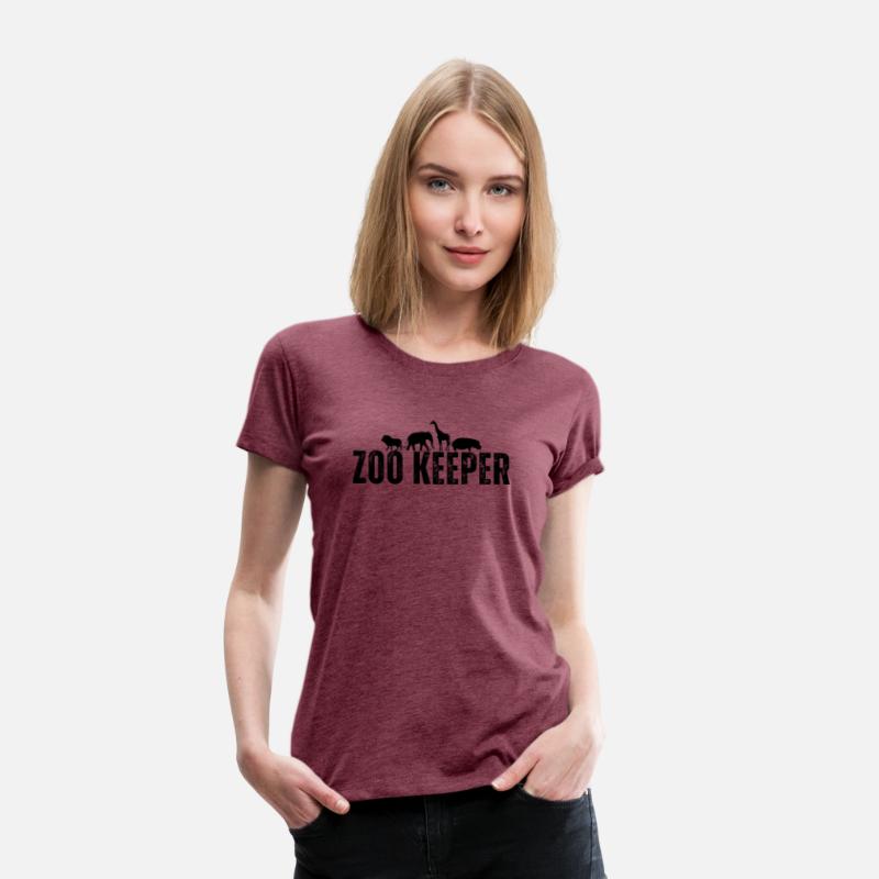 Zoo Keeper Animal Silhouette T-Shirt