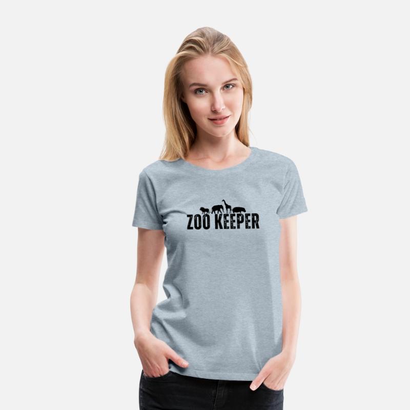 Zoo Keeper Animal Silhouette T-Shirt