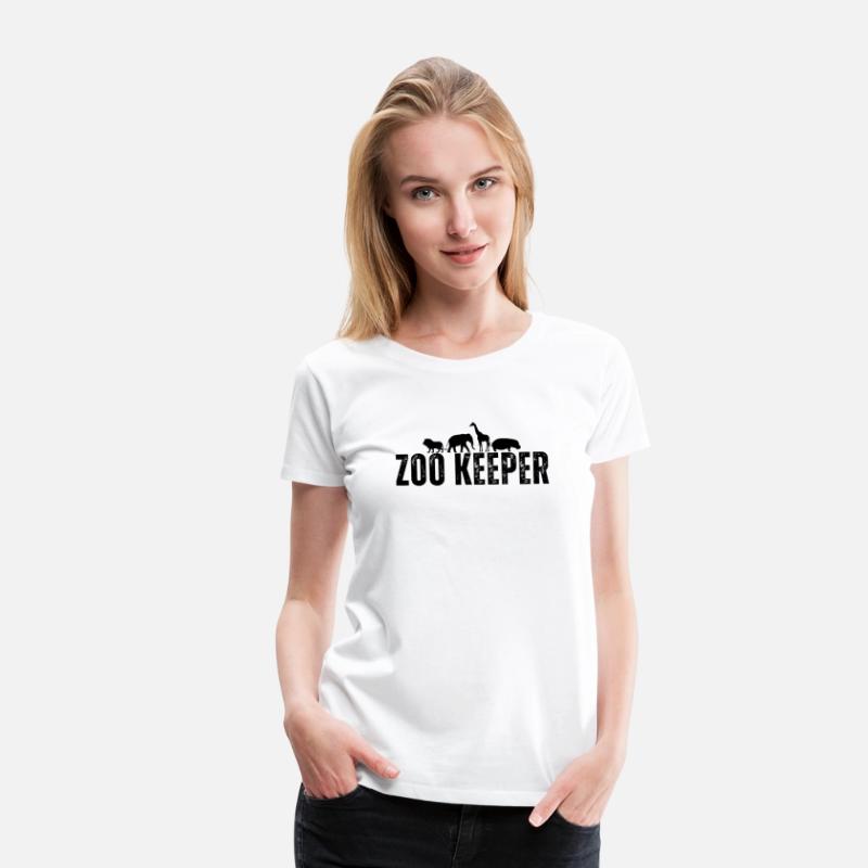 Zoo Keeper Animal Silhouette T-Shirt