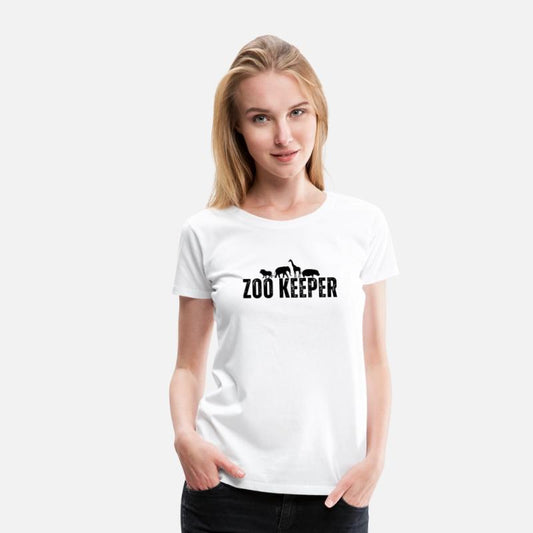 Zoo Keeper Animal Silhouette T-Shirt