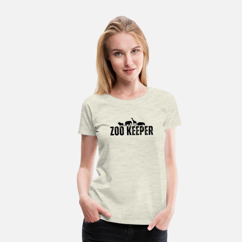 Zoo Keeper Animal Silhouette T-Shirt