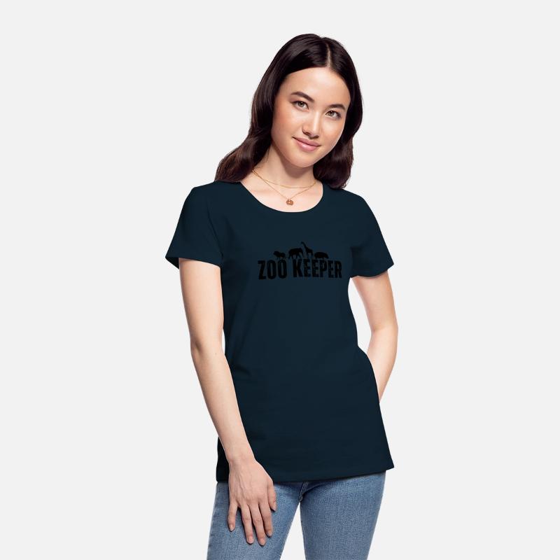Zoo Keeper Animal Silhouette T-Shirt
