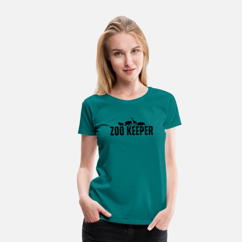 Zoo Keeper Animal Silhouette T-Shirt