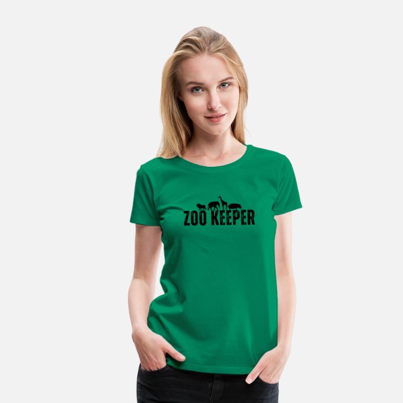 Zoo Keeper Animal Silhouette T-Shirt