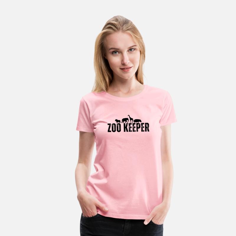Zoo Keeper Animal Silhouette T-Shirt