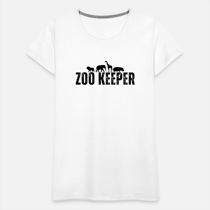 Zoo Keeper Animal Silhouette T-Shirt